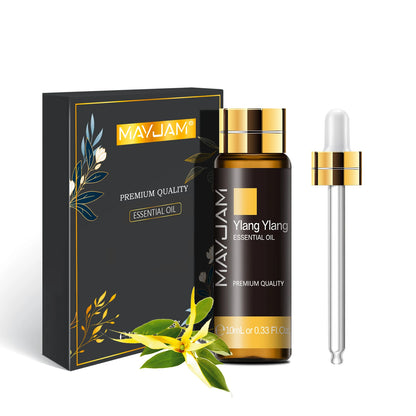 10Ml Pure Essential Oil Lavender Eucalyptus Vanilla Sandalwood Jasmine Bergamot Lemongrass Cinnamon Grapefruit 1Pc