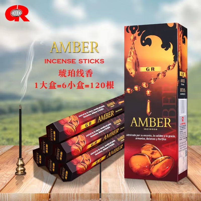 T68 20 Sticks per Box Fragrances India Incense Stick Handmade Aromatherapy Sticks Sandalwood Lavender Meditation Incenses