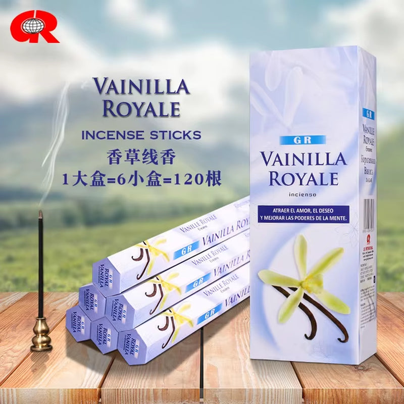 T68 20 Sticks per Box Fragrances India Incense Stick Handmade Aromatherapy Sticks Sandalwood Lavender Meditation Incenses