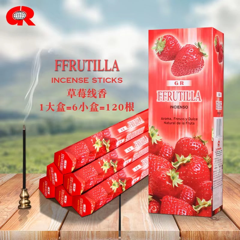 T68 20 Sticks per Box Fragrances India Incense Stick Handmade Aromatherapy Sticks Sandalwood Lavender Meditation Incenses