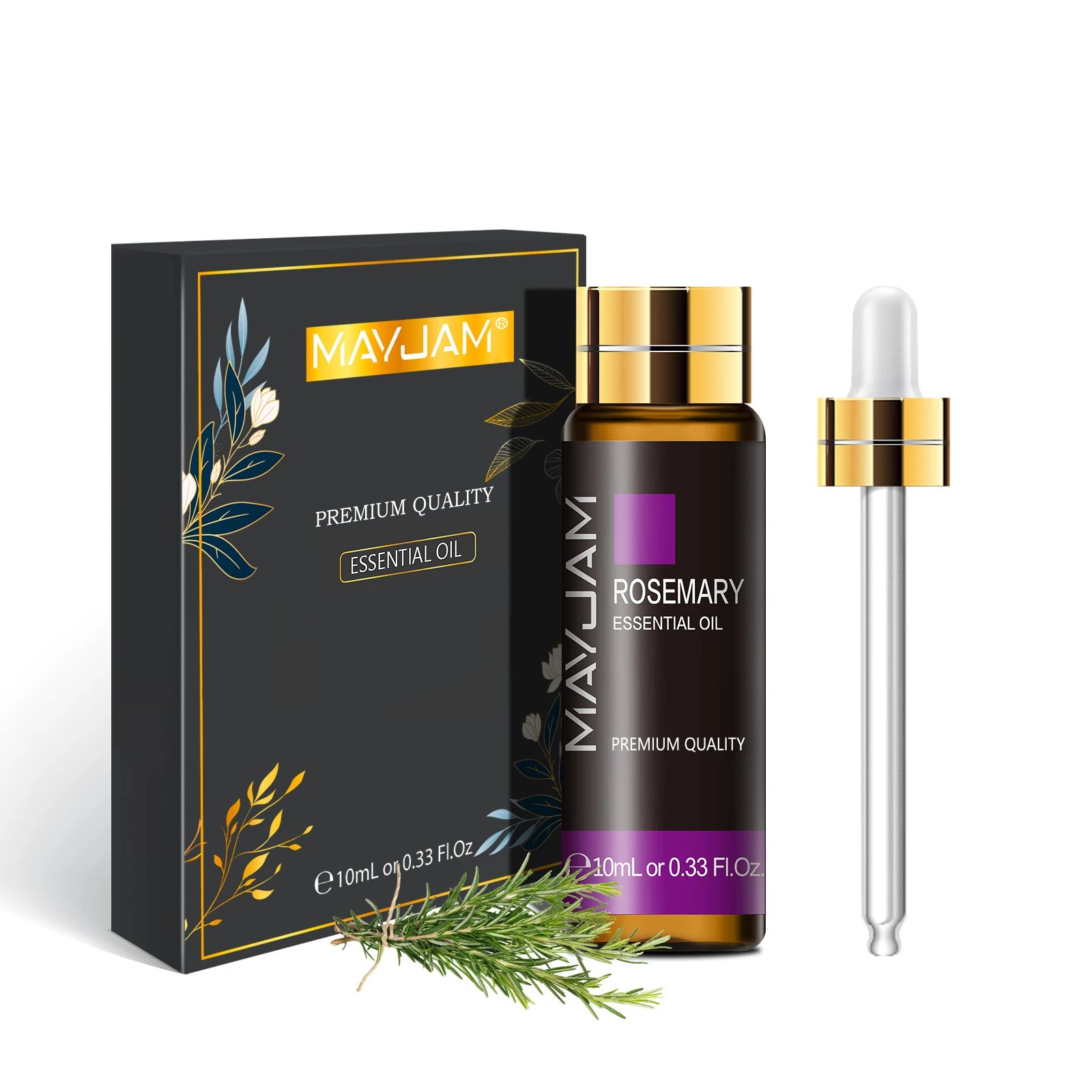 10Ml Pure Essential Oil Lavender Eucalyptus Vanilla Sandalwood Jasmine Bergamot Lemongrass Cinnamon Grapefruit 1Pc