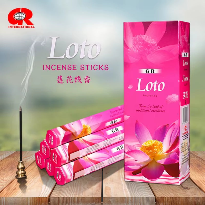 T68 20 Sticks per Box Fragrances India Incense Stick Handmade Aromatherapy Sticks Sandalwood Lavender Meditation Incenses