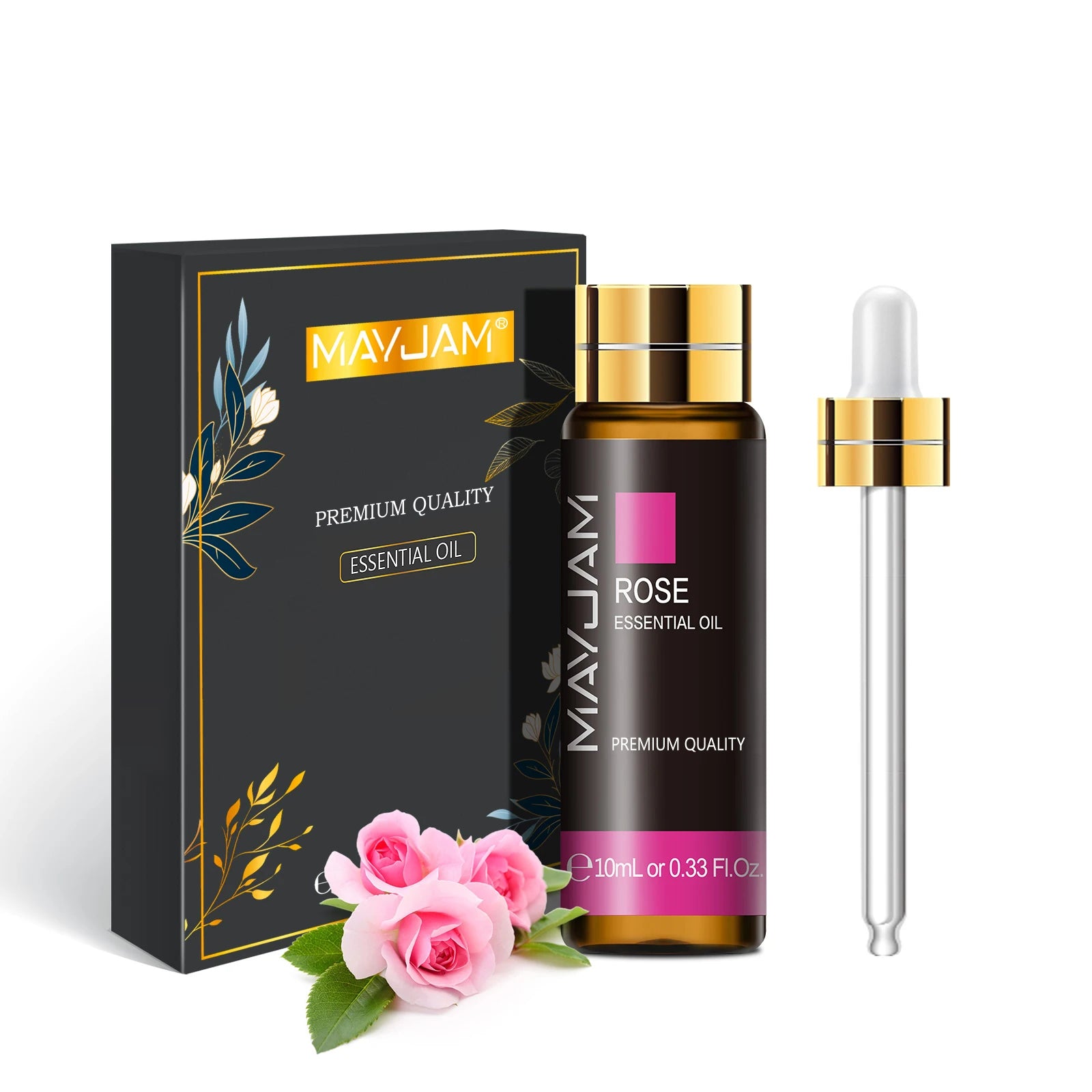 10Ml Pure Essential Oil Lavender Eucalyptus Vanilla Sandalwood Jasmine Bergamot Lemongrass Cinnamon Grapefruit 1Pc