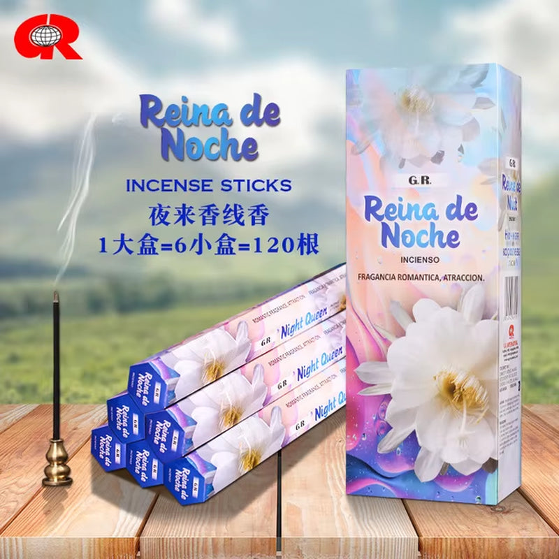 T68 20 Sticks per Box Fragrances India Incense Stick Handmade Aromatherapy Sticks Sandalwood Lavender Meditation Incenses