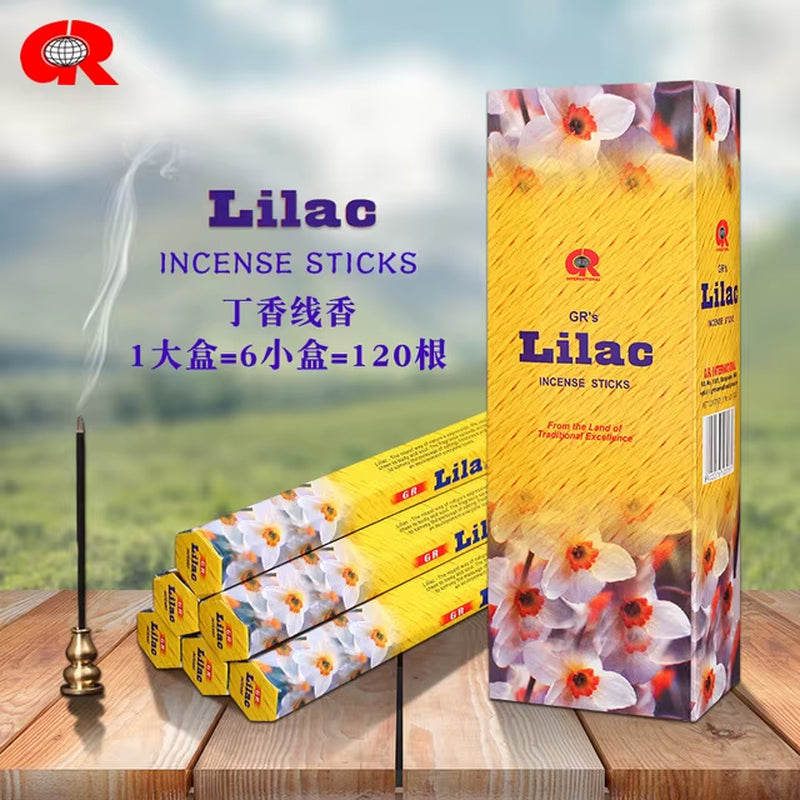 T68 20 Sticks per Box Fragrances India Incense Stick Handmade Aromatherapy Sticks Sandalwood Lavender Meditation Incenses