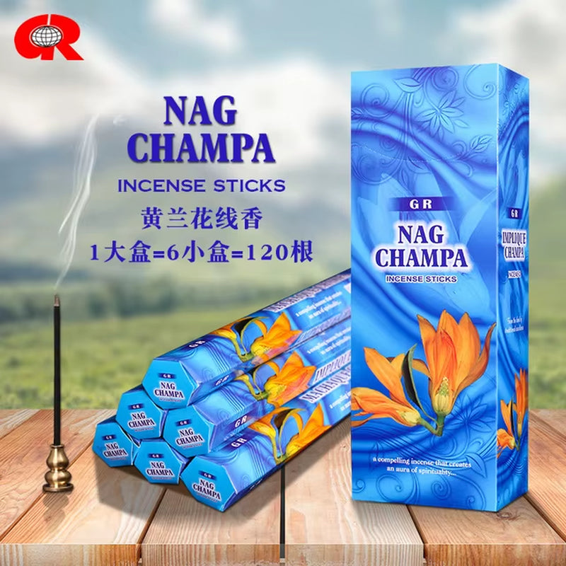 T68 20 Sticks per Box Fragrances India Incense Stick Handmade Aromatherapy Sticks Sandalwood Lavender Meditation Incenses