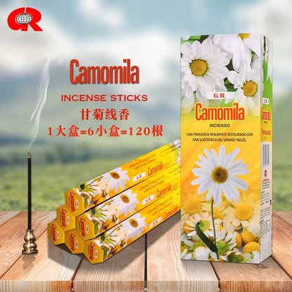 T68 20 Sticks per Box Fragrances India Incense Stick Handmade Aromatherapy Sticks Sandalwood Lavender Meditation Incenses