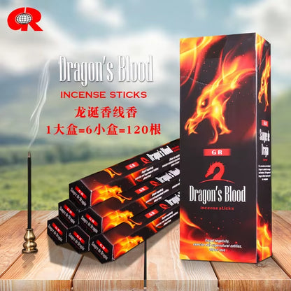 T68 20 Sticks per Box Fragrances India Incense Stick Handmade Aromatherapy Sticks Sandalwood Lavender Meditation Incenses