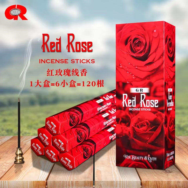 T68 20 Sticks per Box Fragrances India Incense Stick Handmade Aromatherapy Sticks Sandalwood Lavender Meditation Incenses