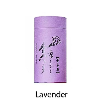 F 120Pcs/Box Natural Handmade Sandalwood Coils Incense Aromatherapy Kitchen WC Bedroom Bathroom Antiseptic Refreshing Incenses