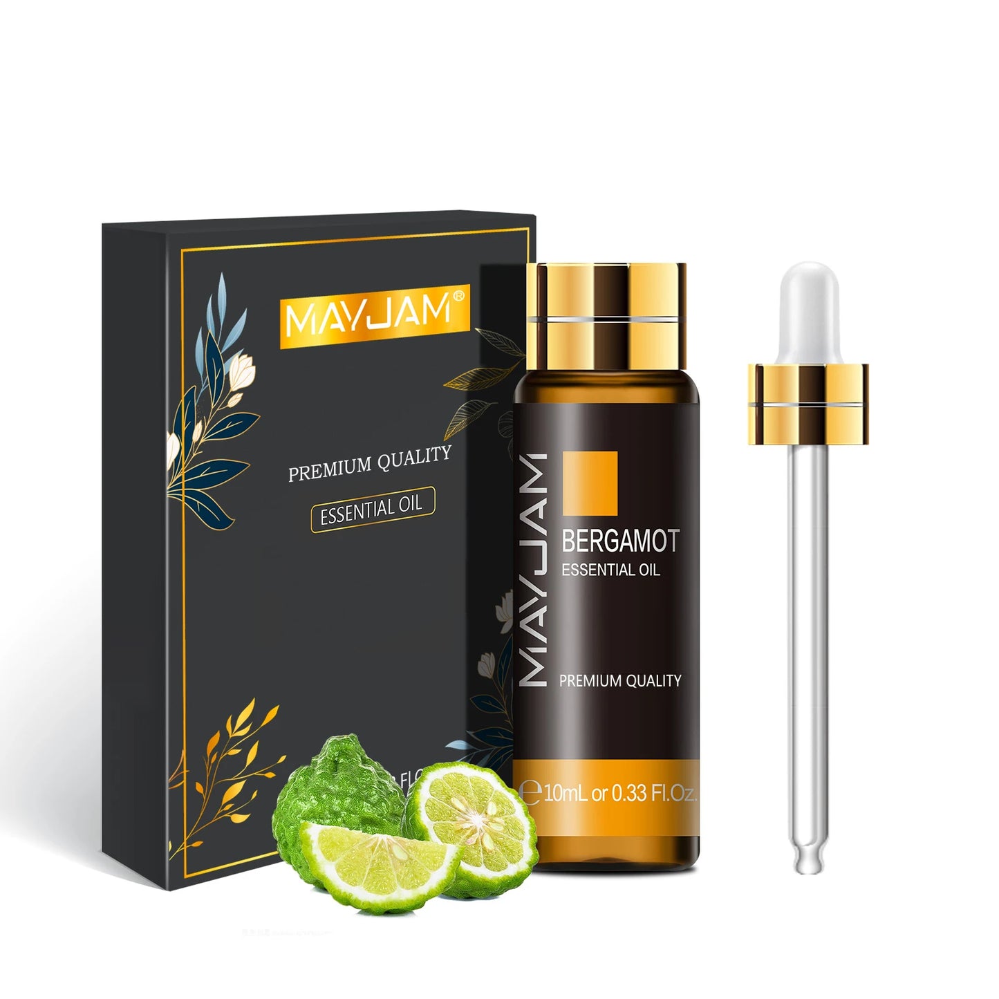 10Ml Pure Essential Oil Lavender Eucalyptus Vanilla Sandalwood Jasmine Bergamot Lemongrass Cinnamon Grapefruit 1Pc