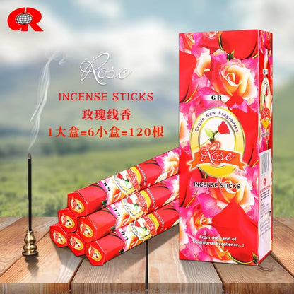 T68 20 Sticks per Box Fragrances India Incense Stick Handmade Aromatherapy Sticks Sandalwood Lavender Meditation Incenses