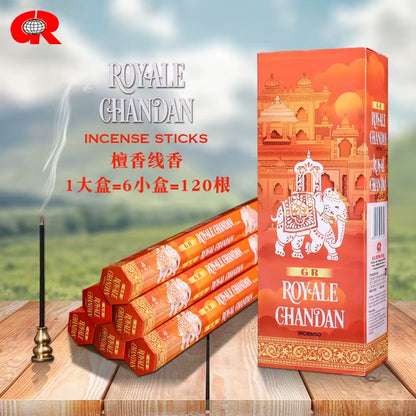 T68 20 Sticks per Box Fragrances India Incense Stick Handmade Aromatherapy Sticks Sandalwood Lavender Meditation Incenses